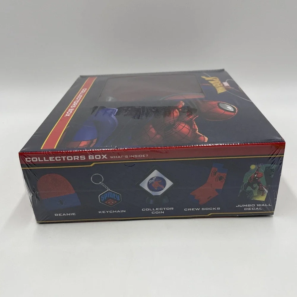 Marvel Spider-Man Collectors Box By Culture Fly Factory Sealed‎ 5 Gifts Inside